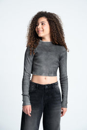 Camiseta  Manga Larga Ajustada PEOPLE