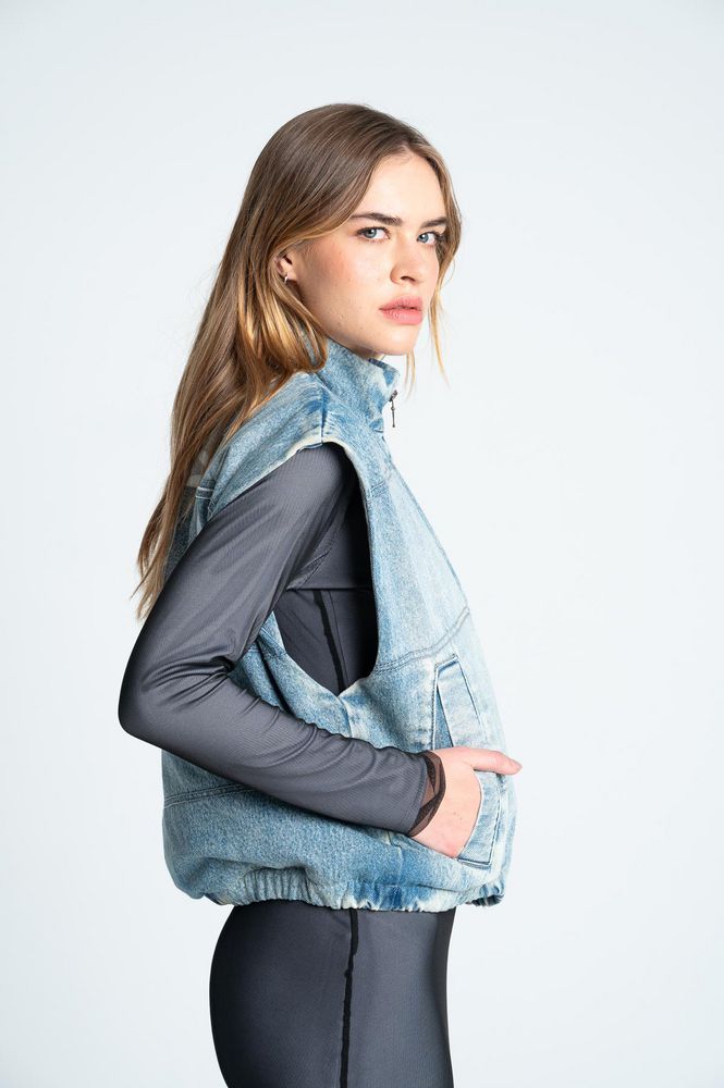 Chaleco Cremallera frontal Oversize PEOPLE