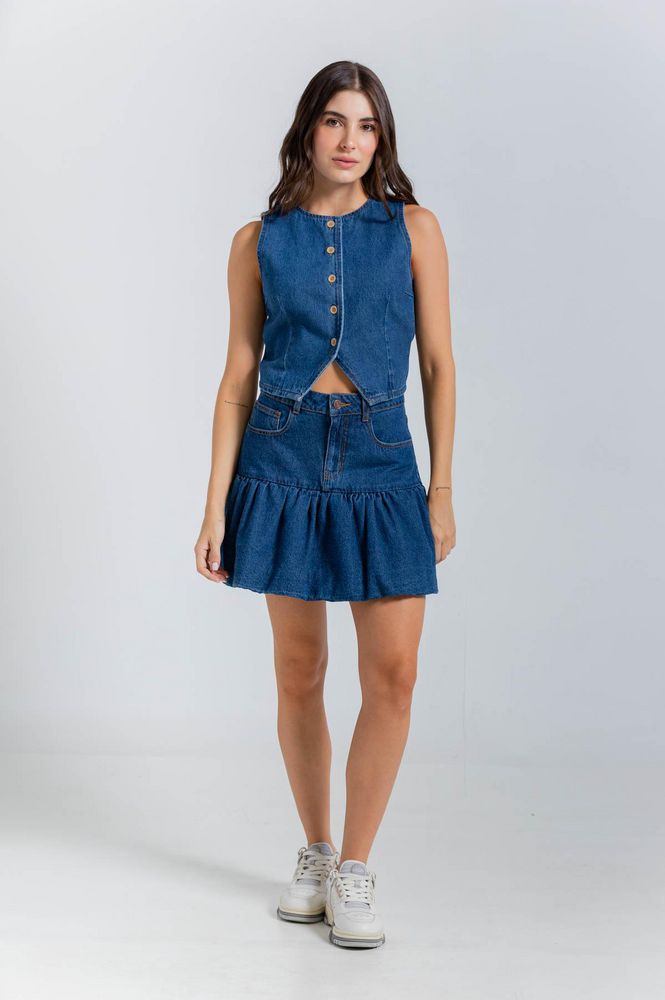 Chaleco Denim Regular fit PEOPLE