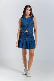 Chaleco Denim Regular fit PEOPLE