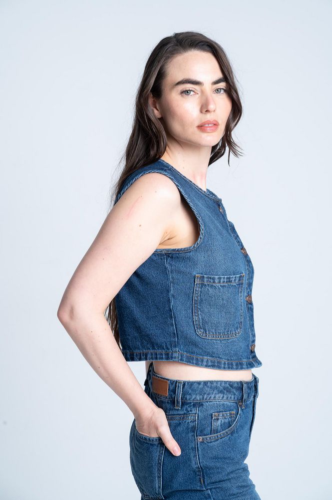 Chaleco Índigo ARKITECT