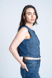 Chaleco Índigo ARKITECT