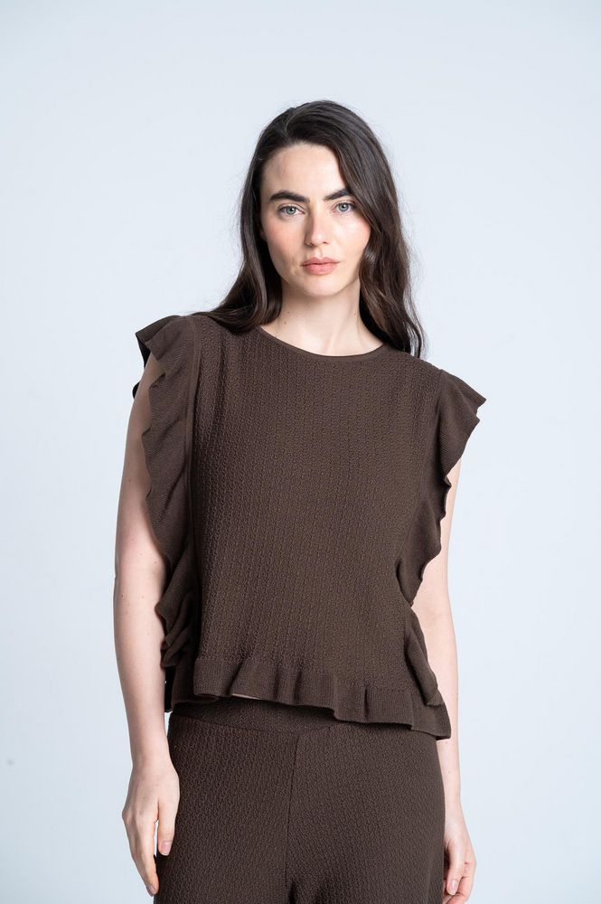 Chaleco Manga Sisa Tejido Regular fit ARKITECT