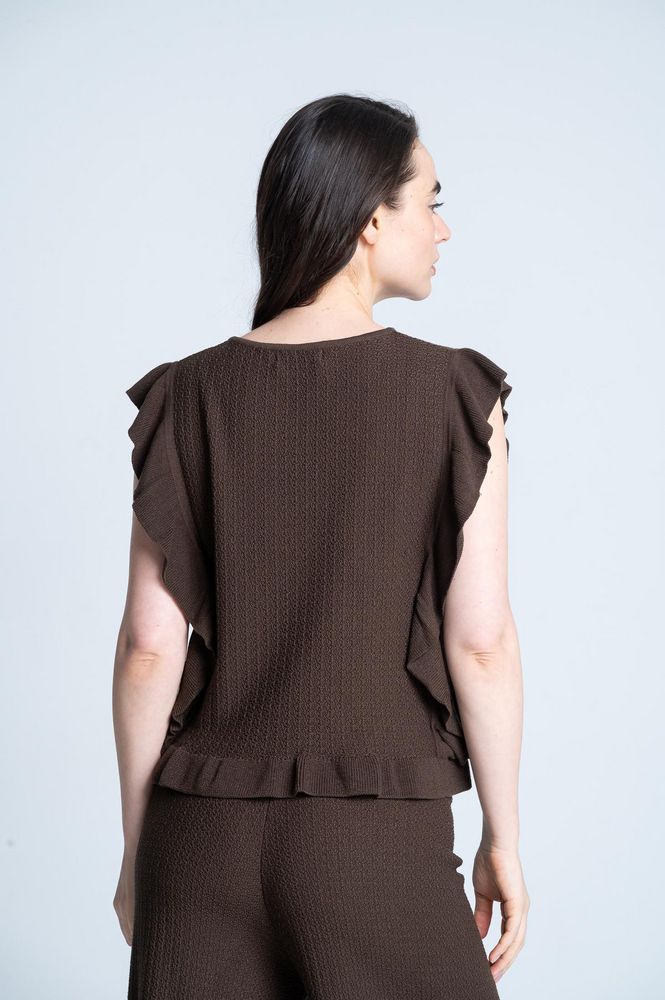 Chaleco Manga Sisa Tejido Regular fit ARKITECT