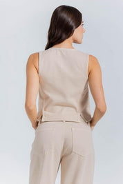 Chaleco Sencillo Ajustada PEOPLE