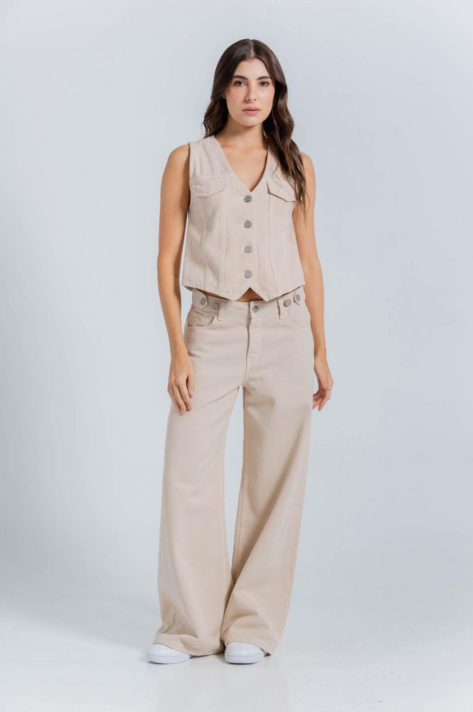 Chaleco Sencillo Ajustada PEOPLE