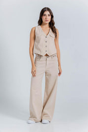 Chaleco Sencillo Ajustada PEOPLE