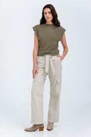 Chaleco Tejido Cuello Tortuga Amplia ARKITECT