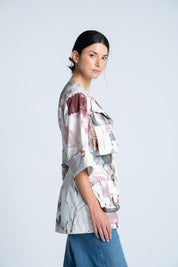 Chaqueta Trech Estampada ARKITECT x MARIA ELENA VILLAMIL