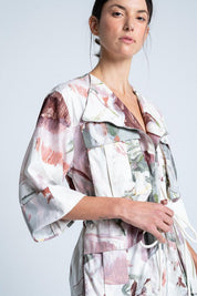 Chaqueta Trech Estampada ARKITECT x MARIA ELENA VILLAMIL