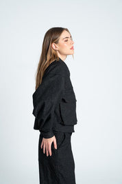 Chaqueta Cremallera frontal Oversize PEOPLE