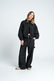 Chaqueta Cremallera frontal Oversize PEOPLE