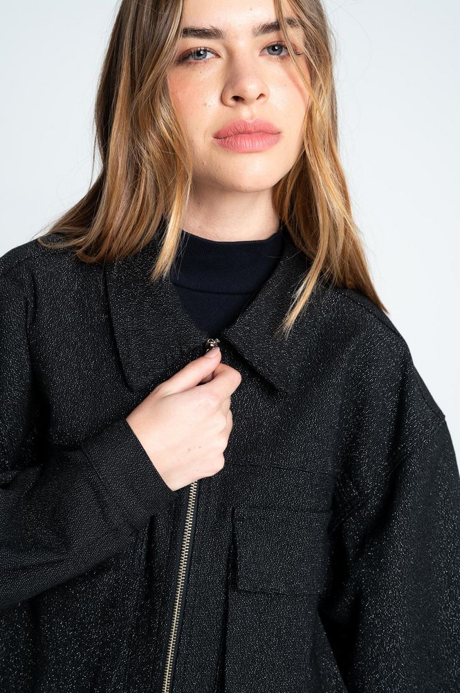 Chaqueta Cremallera frontal Oversize PEOPLE