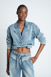Chaqueta Botones frontales Oversize PEOPLE
