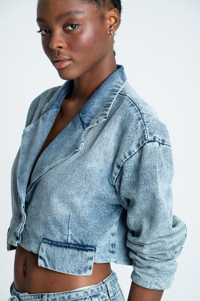 Chaqueta Botones frontales Oversize PEOPLE