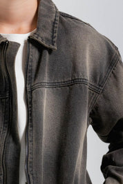 Chaqueta en Denim con lavado PEOPLE