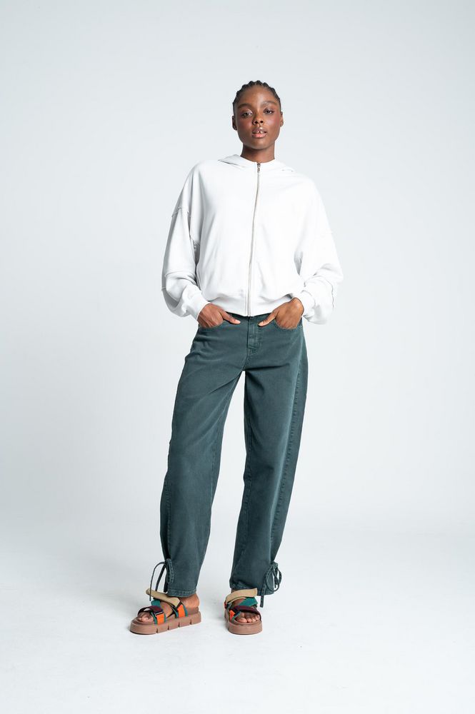 Chaqueta Cremallera frontal Oversize PEOPLE