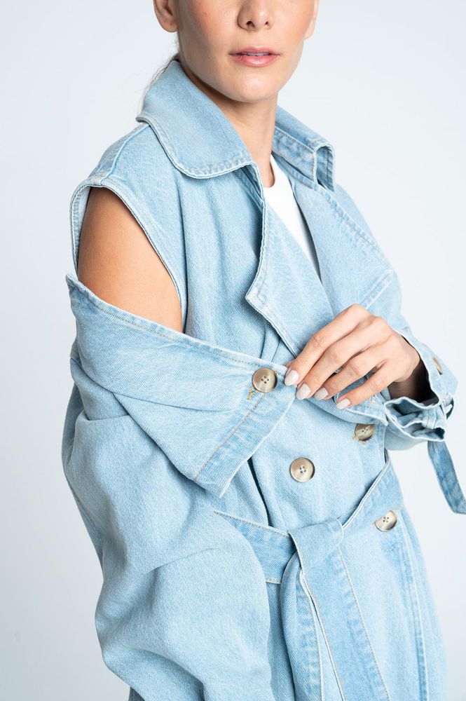 Chaqueta Denim Amplia ARKITECT