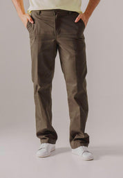 Pantalón Pretina plana Straight (Recto) CUSTER