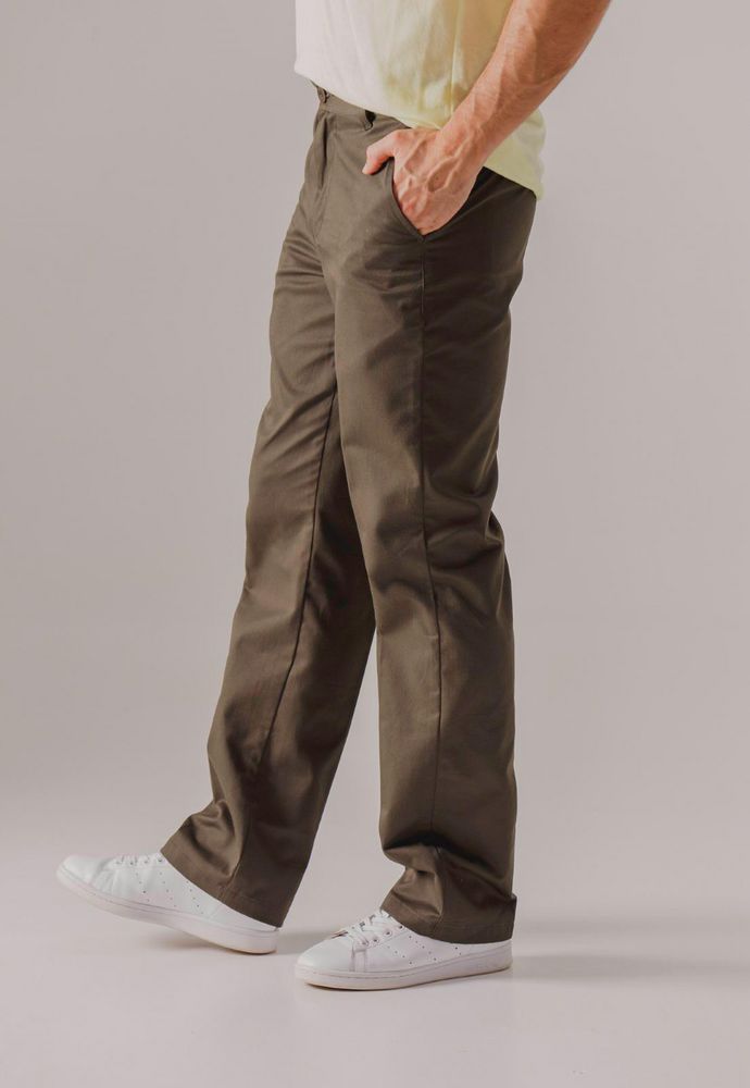 Pantalón Pretina plana Straight (Recto) CUSTER