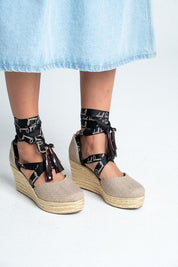 Espadrila   Tejida Tacon Cuña ARKITECT