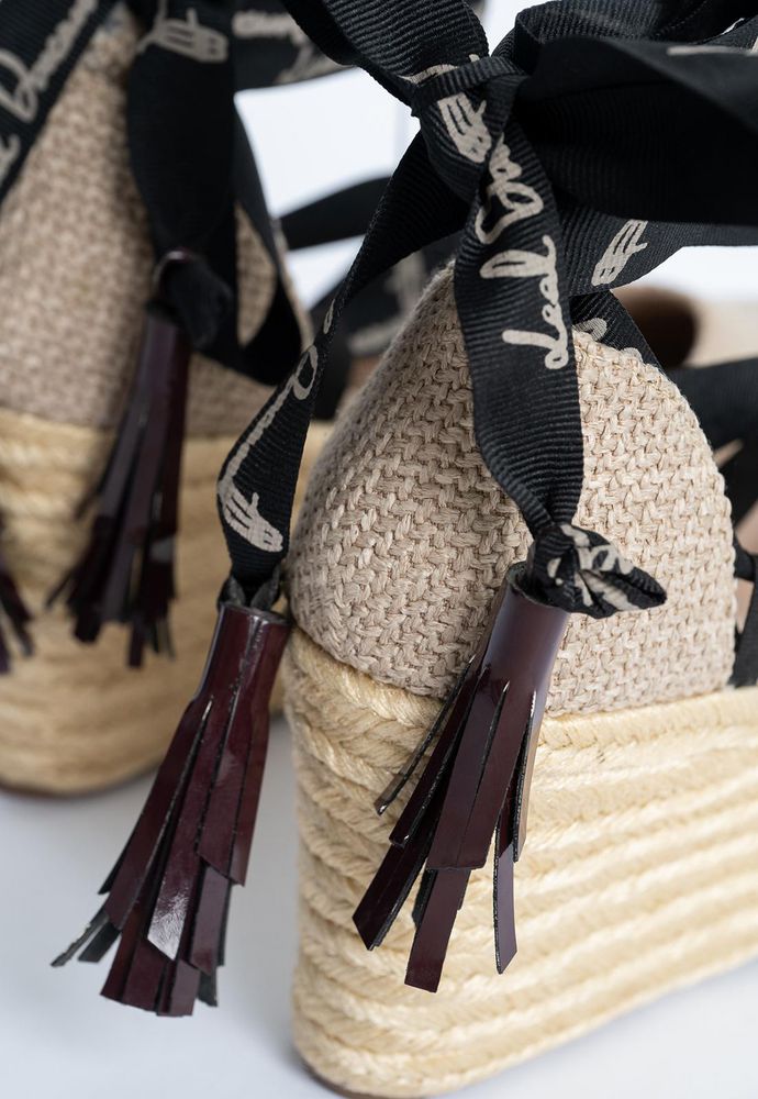 Espadrila   Tejida Tacon Cuña ARKITECT