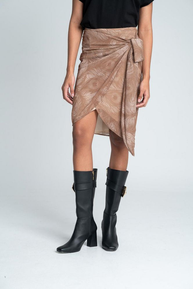 Falda Cintura anudada Ajustada ARKITECT