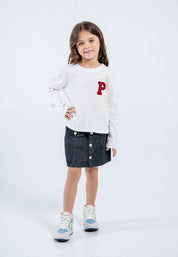 Falda Denim Clásica PEOPLE