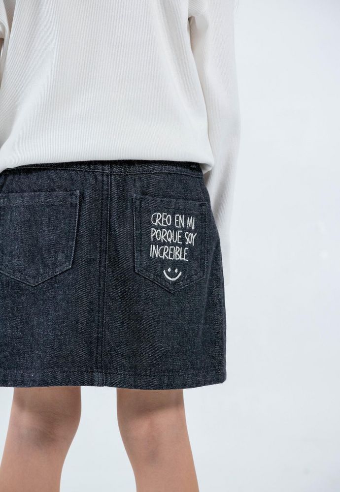Falda Denim Clásica PEOPLE