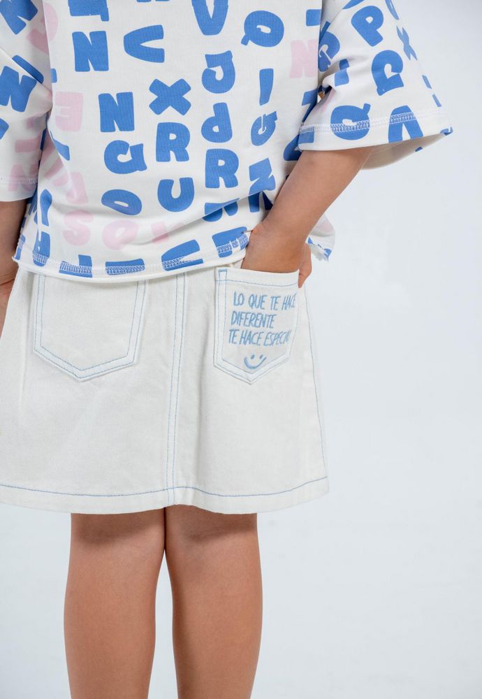 Falda Denim Clásica PEOPLE