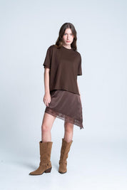 Falda Encaje Diagonal Regular fit ARKITECT