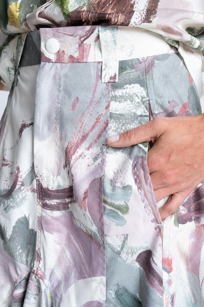 Falda Larga Estampada ARKITECT
