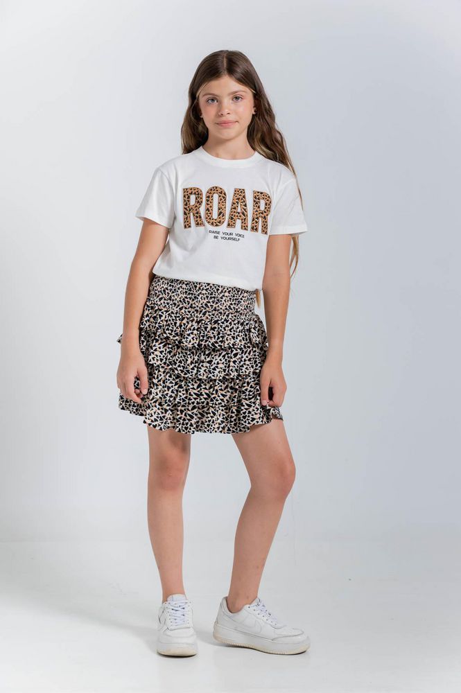 Falda Full Estampada Amplia PEOPLE