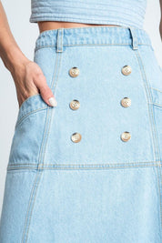 Falda Botones frontales Amplia ARKITECT
