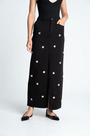 Falda Botones frontales Amplia ARKITECT