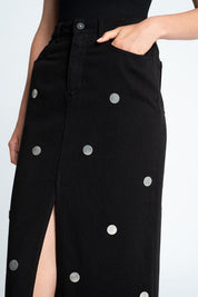 Falda Botones frontales Amplia ARKITECT