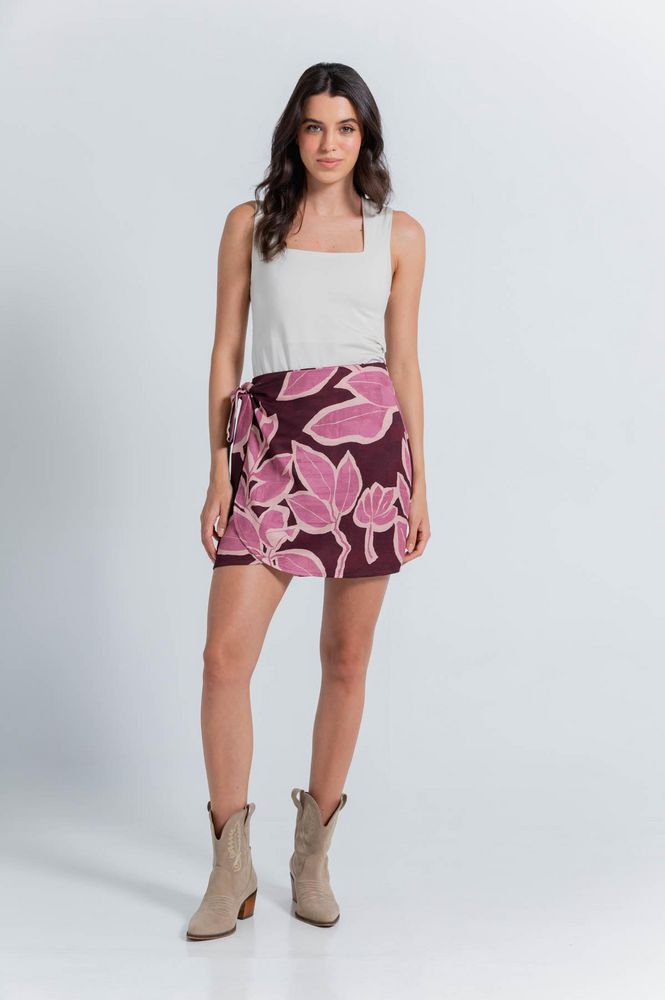 Falda Pareo Estampado Clásica ARKITECT