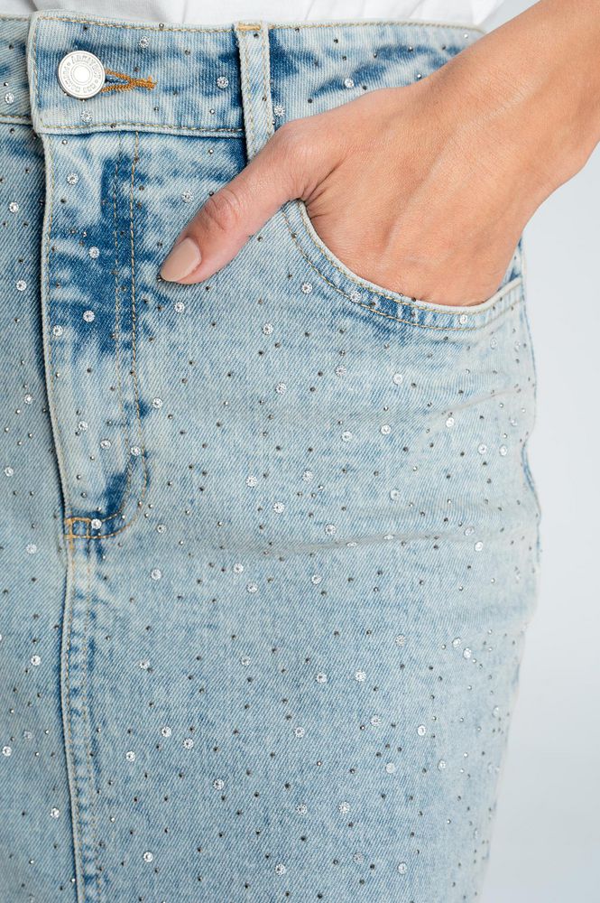 Falda denim Ajustada ARKITECT