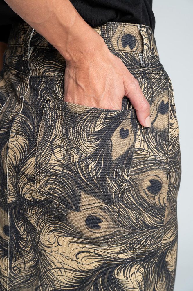 Falda Pretina plana Ajustada ARKITECT