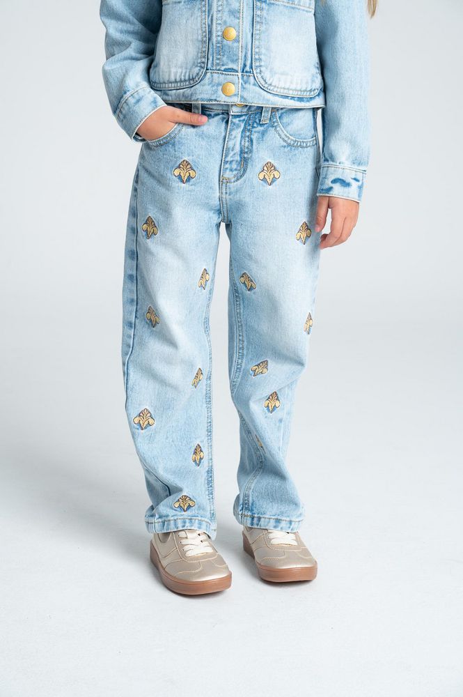 Jean 5 Bolsillos Bota Recta Amplia ARKITECT