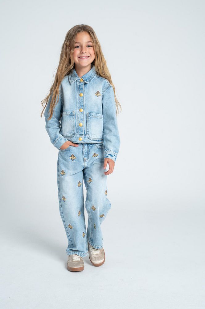 Jean 5 Bolsillos Bota Recta Amplia ARKITECT