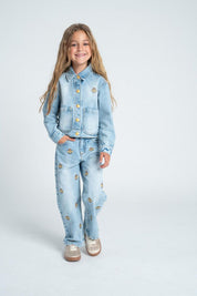 Jean 5 Bolsillos Bota Recta Amplia ARKITECT