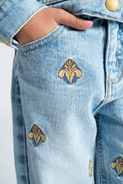 Jean 5 Bolsillos Bota Recta Amplia ARKITECT