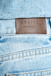 Jean 5 Bolsillos Bota Recta Amplia ARKITECT