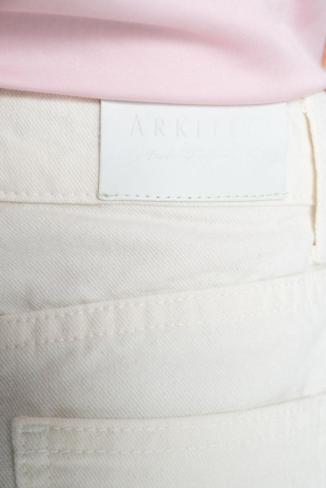 Jean 5 Bolsillos Bota Recta Amplia ARKITECT