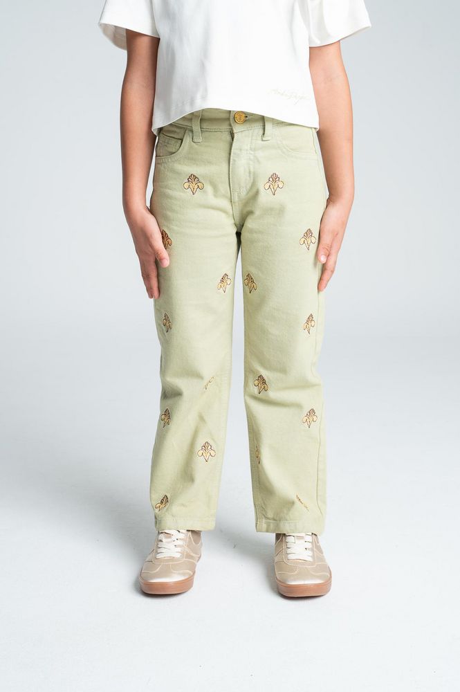 Jean 5 Bolsillos Bota Recta Amplia ARKITECT