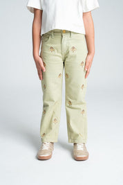 Jean 5 Bolsillos Bota Recta Amplia ARKITECT