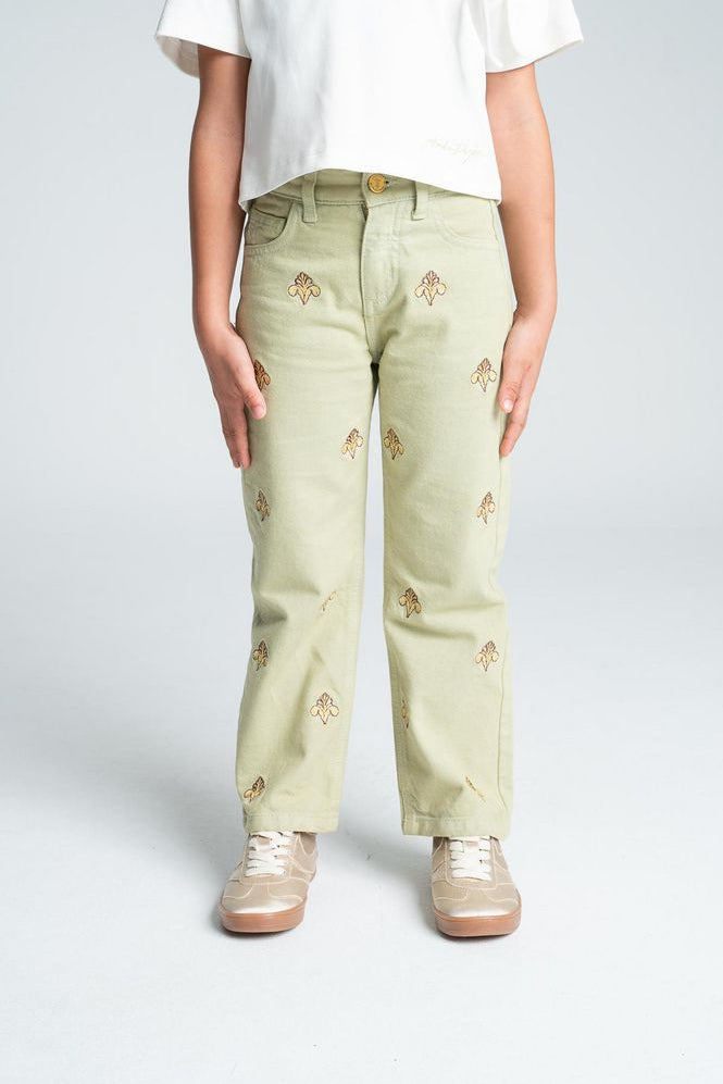 Jean 5 Bolsillos Bota Recta Amplia ARKITECT