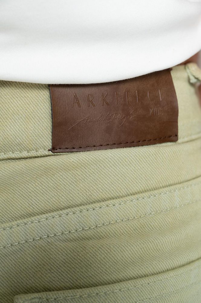 Jean 5 Bolsillos Bota Recta Amplia ARKITECT