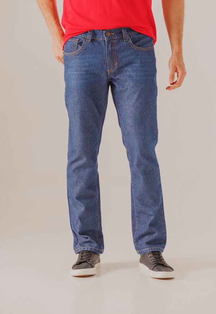 Jeans Denim Ajustada CUSTER